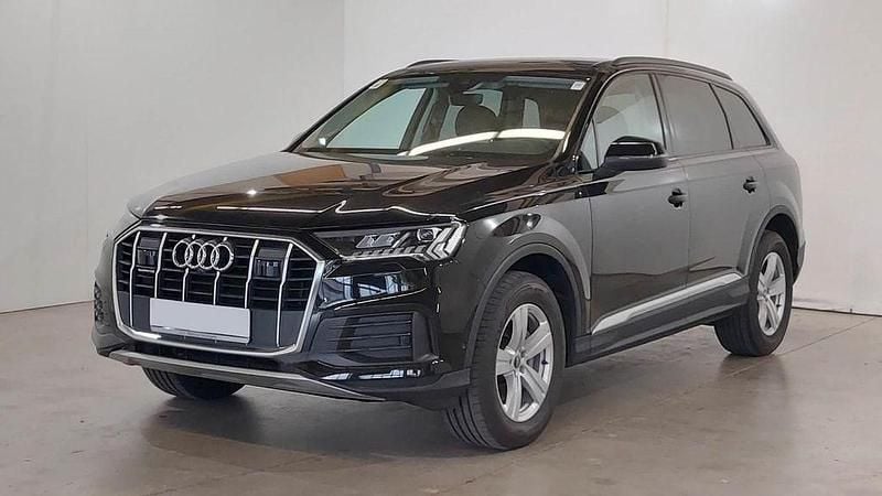 Tiefschwarz Gebraucht 2021 Audi Q7 SUV | 46.788 € (Guter Preis) - Bild 1/4