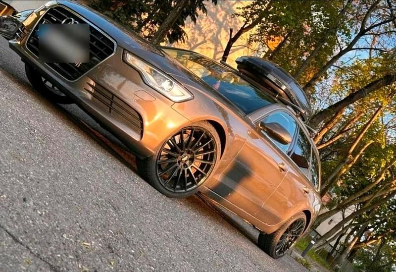 Braun Gebraucht 2014 Audi A6 Kombi | 11.200 € (Superpreis) - Bild 1/4