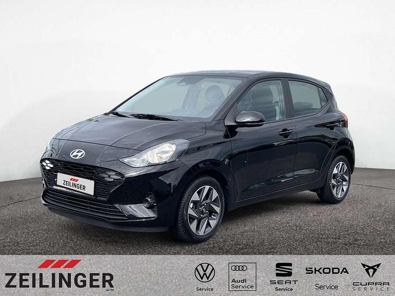 Schwarz Gebraucht 2024 Hyundai i10 Trend Kleinwagen | 15.419 € (Guter Preis) - Bild 1/4