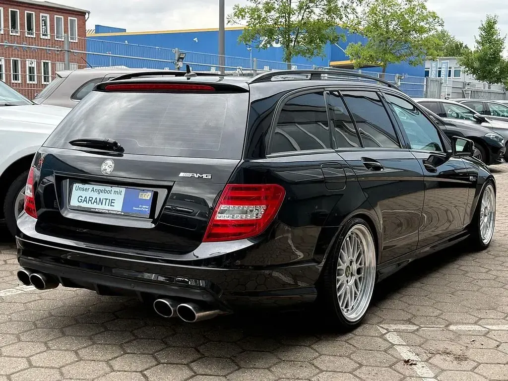 Gebraucht Mercedes C200 AMG 184 PS (135 kW) 2008 Schwarz Limousine