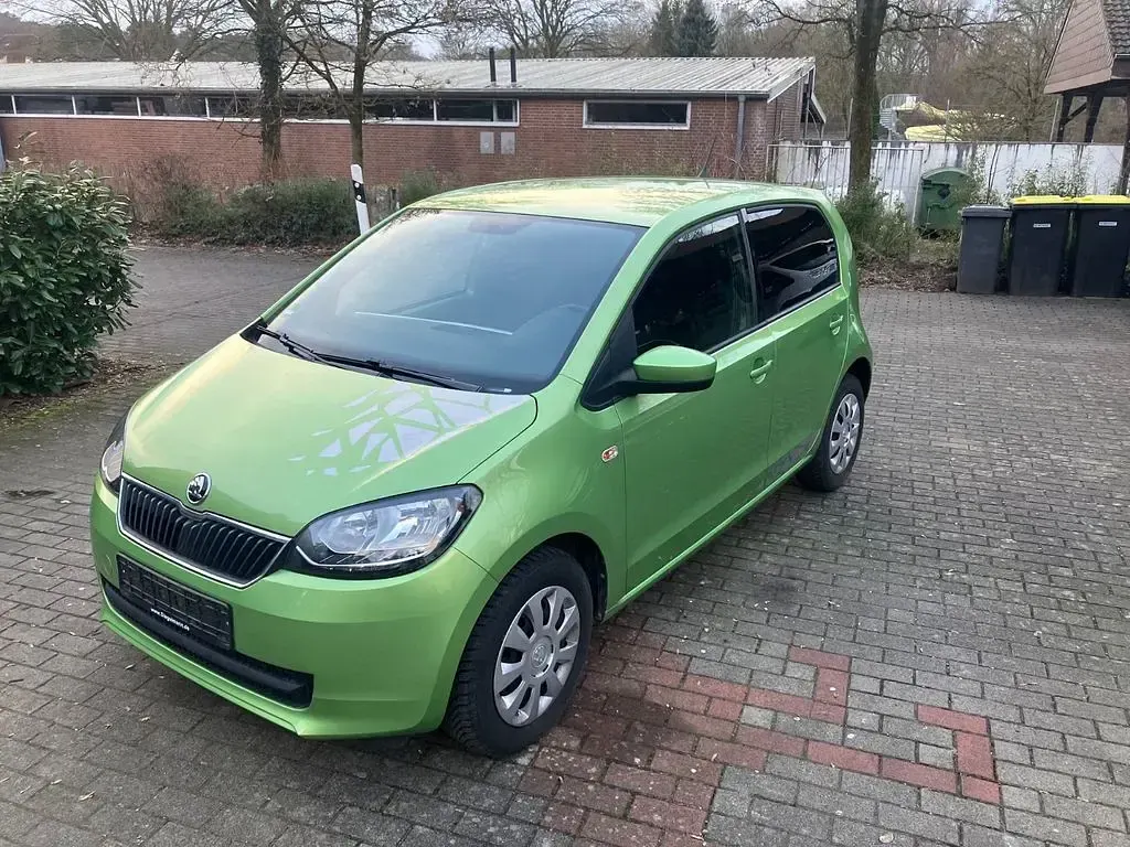 Gebraucht Skoda Citigo Fun 60 PS (44 kW) 2017 Grün Kleinwagen