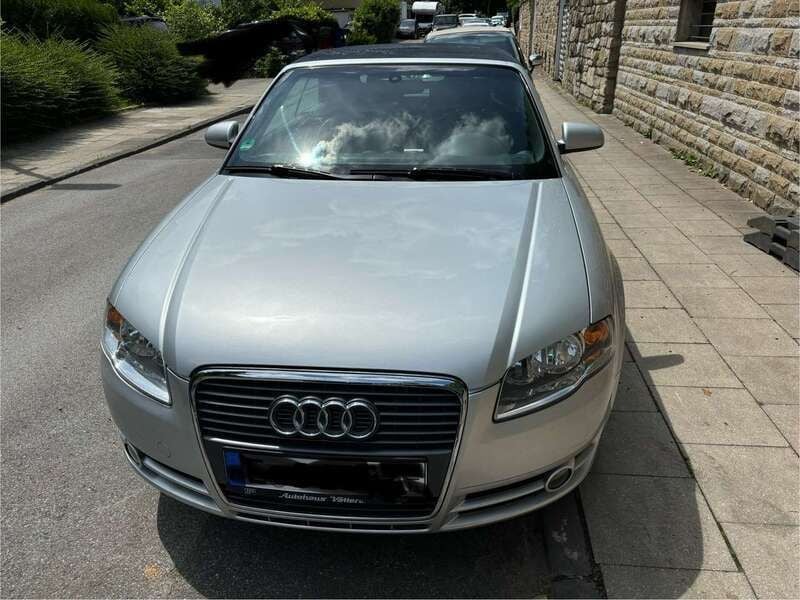 Silber Gebraucht 2008 Audi A4 Cabriolet Cabrio | 5.900 € (Superpreis) - Bild 1/4