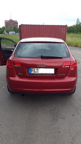 Gebraucht Audi A3 Sportback Ambiente 190 PS (139 kW) 2010 Rot metallic Kleinwagen