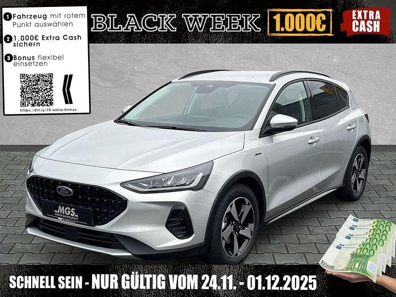 Moondust silver metallic Neu 2025 Ford Focus Active Limousine | 25.390 € (Superpreis) - Bild 1/4