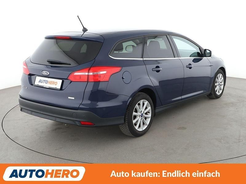 Gebraucht Ford Focus Titanium 125 PS (91 kW) 2017 Blazer blue Kombi