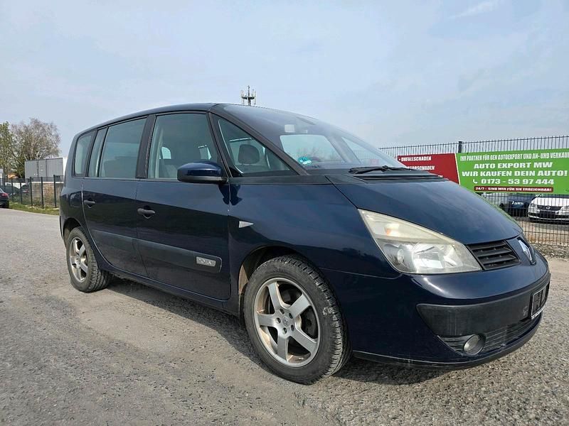 Gebraucht Renault Espace 136 PS (100 kW) 2003 Blau Van / Kleinbus