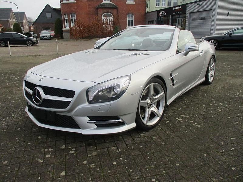 Silber Gebraucht 2013 Mercedes SL350 AMG Cabrio | 49.890 € - Bild 1/4