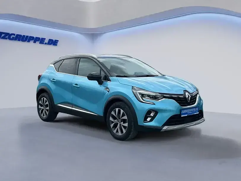 Gebraucht Renault Captur Intens 91 PS (66 kW) 2021 Blau met SUV