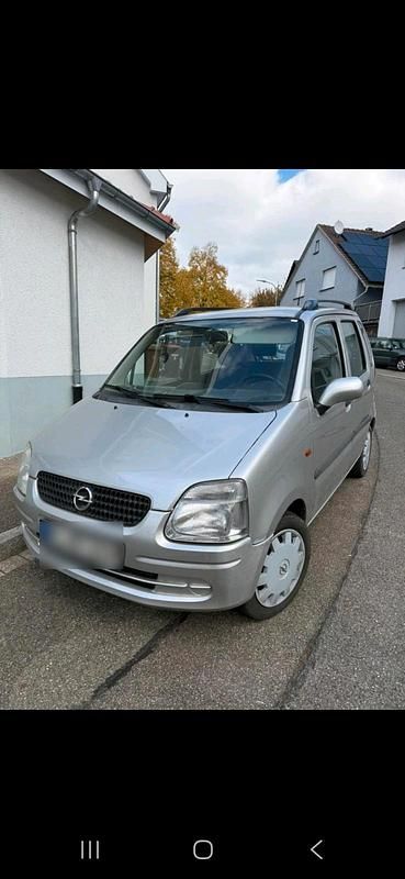 Silber Gebraucht 2001 Opel Agila Kleinwagen | 999 € (Fairer Preis) - Bild 1/4