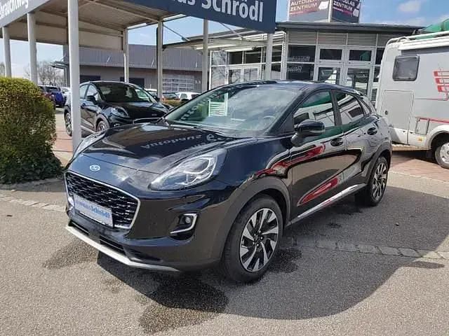 Schwarz Gebraucht 2022 Ford Puma Titanium Coupé | 19.990 € (Fairer Preis) - Bild 1/4