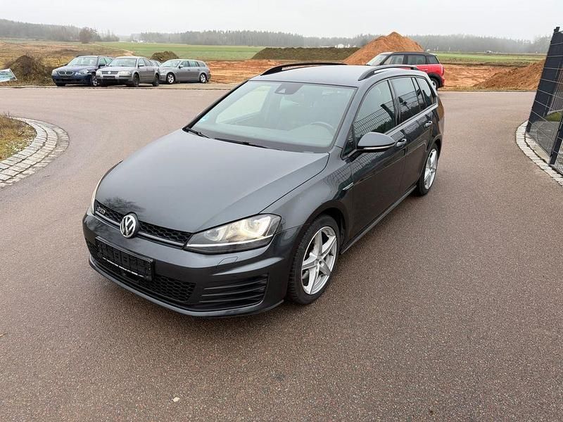Grau Gebraucht 2015 VW Golf VII GTD Kombi | 12.490 € (Fairer Preis) - Bild 1/4