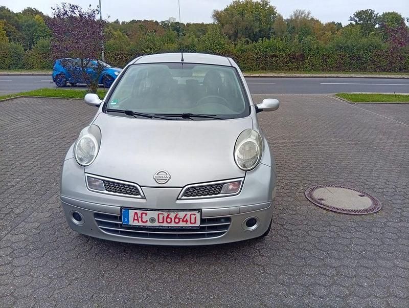 Grau Gebraucht 2009 Nissan Micra Visia Kleinwagen | 1.999 € (Fairer Preis) - Bild 1/4