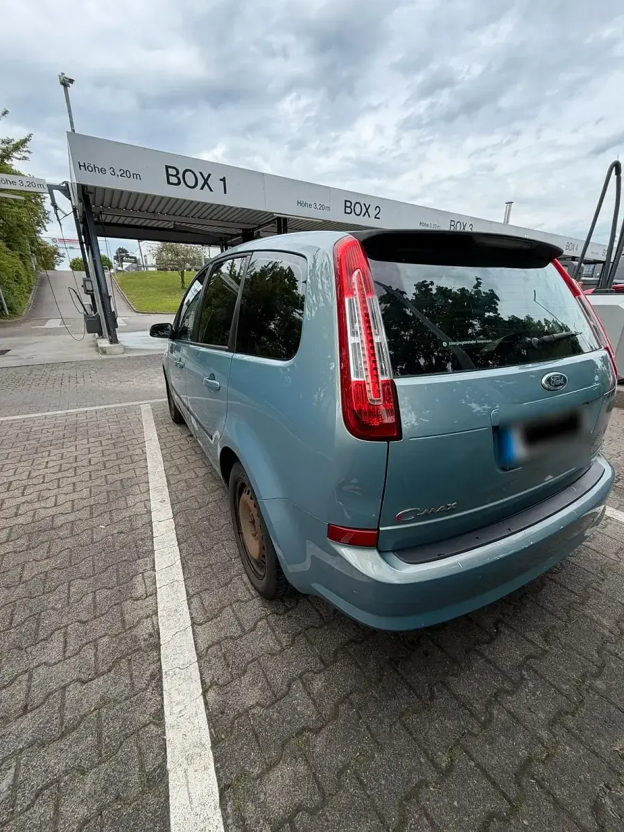 Gebraucht Ford C-MAX 125 PS (91 kW) 2009 Blau Van / Kleinbus