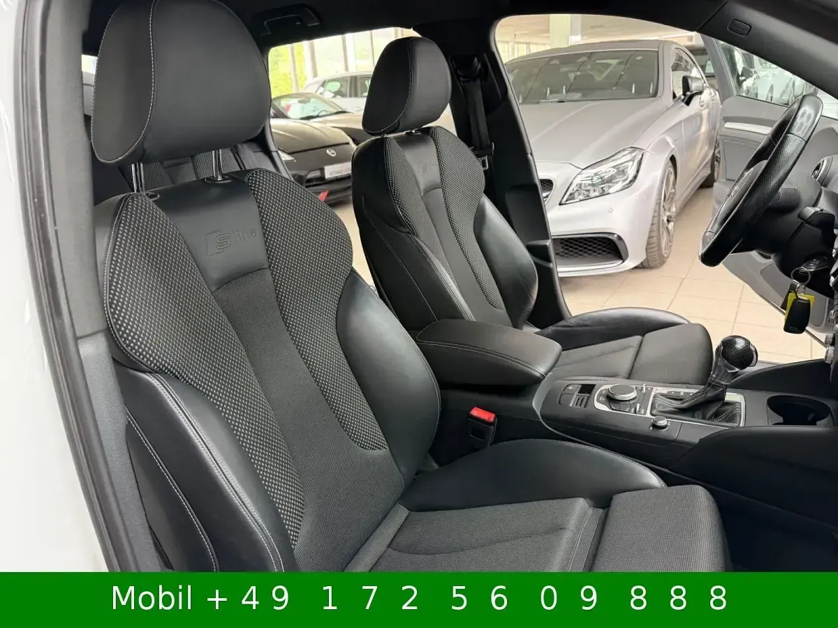 Gebraucht Audi A3 S-Line 184 PS (135 kW) 2016 Weiß Kombi
