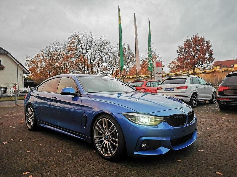 Blau Gebraucht 2017 BMW 430 Gran Coupé M Sport Coupé | 22.900 € (Etwas zu teuer) - Bild 1/4