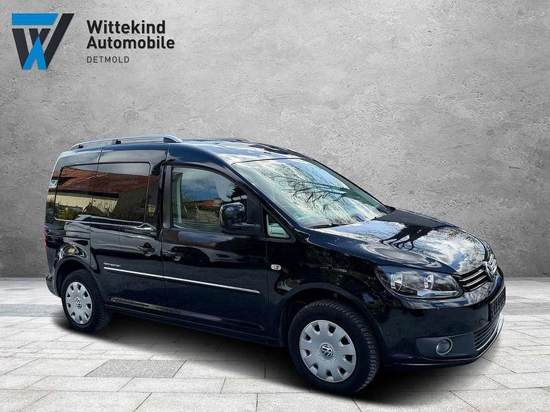 Gebraucht VW Caddy Comfortline 102 PS (75 kW) 2015 Schwarz Van / Kleinbus