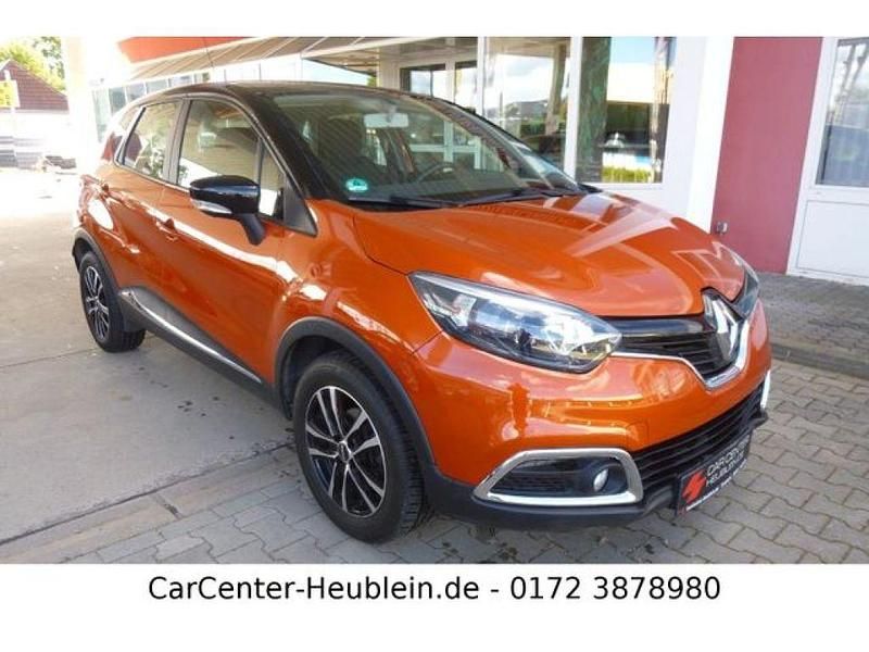 Orange enz + schwarz gne (metallic) Gebraucht 2014 Renault Captur Dynamique SUV | 9.890 € (Etwas zu teuer) - Bild 1/4