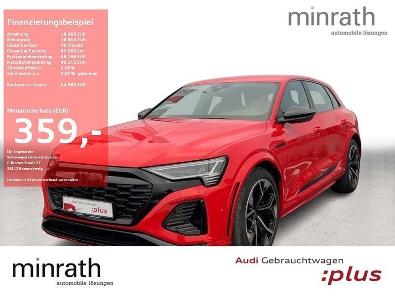 Soneirarot metallic Gebraucht 2023 Audi SQ8 e-tron Ambiente SUV | 64.670 € (Superpreis) - Bild 1/4