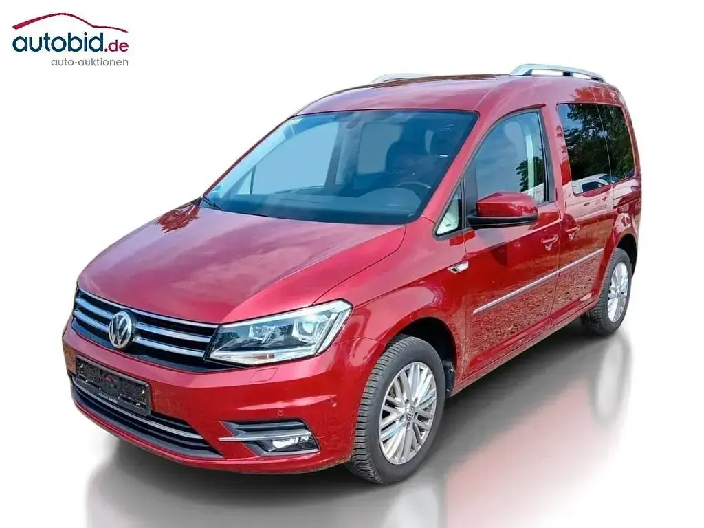 Gebraucht VW Caddy Highline 125 PS (91 kW) 2017 Fortanarot metallic Van / Kleinbus