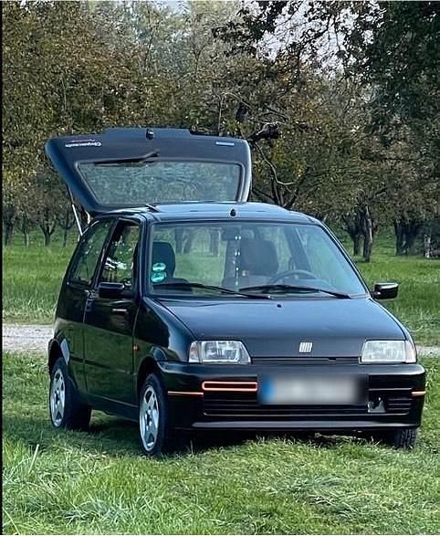 Schwarz Gebraucht 1997 Fiat Cinquecento Kleinwagen | 3.999 € - Bild 1/4
