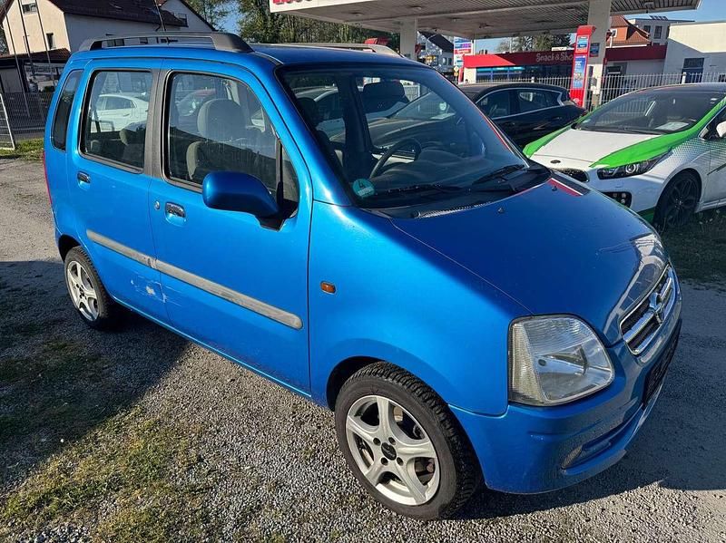 Gebraucht Opel Agila Elegance 75 PS (55 kW) 2003 Ardenblau mi2 Van / Kleinbus