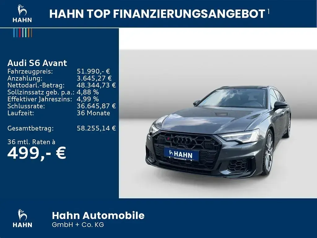 Occasion Audi S6 Ambiente 344 ch (253 kW) 2024 Gris Break