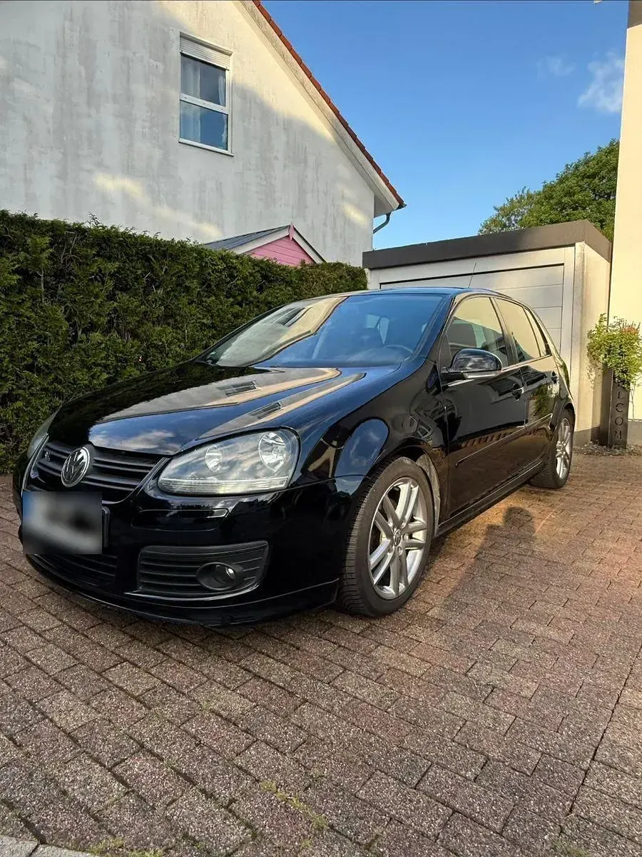 Gebraucht VW Golf V GT 122 PS (89 kW) 2007 Schwarz Limousine