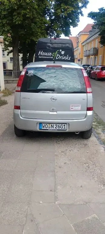 Gebraucht Opel Meriva 101 PS (74 kW) 2003 Silber Van / Kleinbus