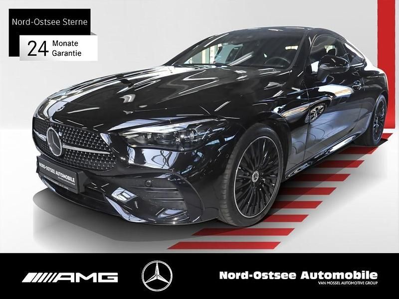 Metalliclack obsidianschwarz Gebraucht 2025 Mercedes CLE200 Advanced Plus Coupé | 51.990 € (Fairer Preis) - Bild 1/4