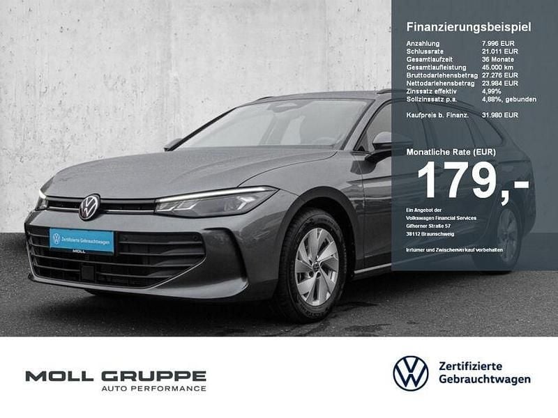 Grau Gebraucht 2025 VW Passat Kombi | 31.980 € (Superpreis) - Bild 1/4