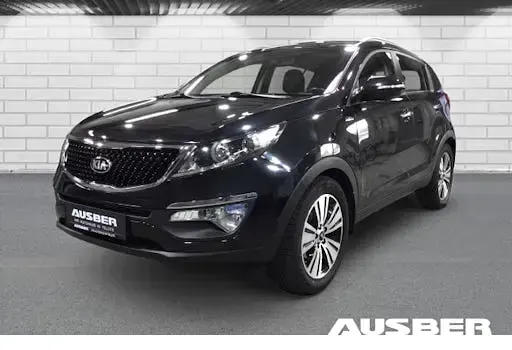Gebraucht Kia Sportage Spirit 184 PS (135 kW) 2015 (1k) black pearl p SUV