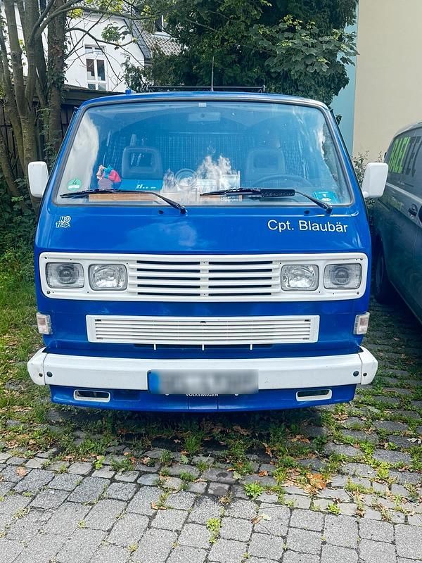 Blau Gebraucht 1986 VW T3 Van | 11.900 € - Bild 1/4