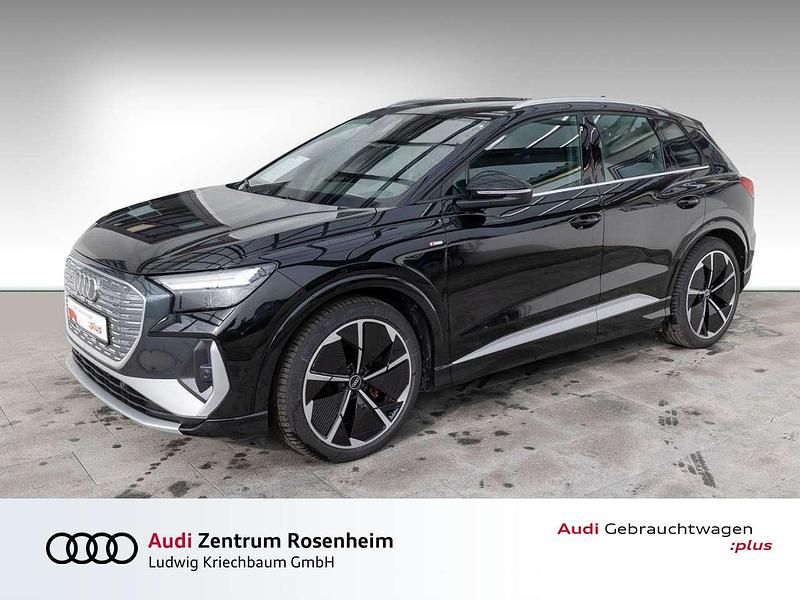 Schwarz Gebraucht 2022 Audi Q4 e-tron Ambiente SUV | 32.880 € (Etwas zu teuer) - Bild 1/4