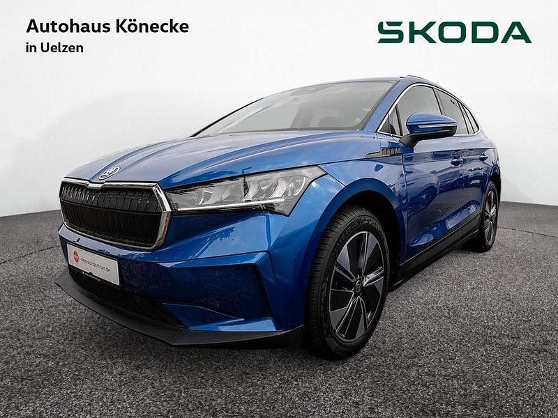 Raceblau Gebraucht 2023 Skoda Enyaq iV Loft SUV | 35.890 € (Fairer Preis) - Bild 1/4