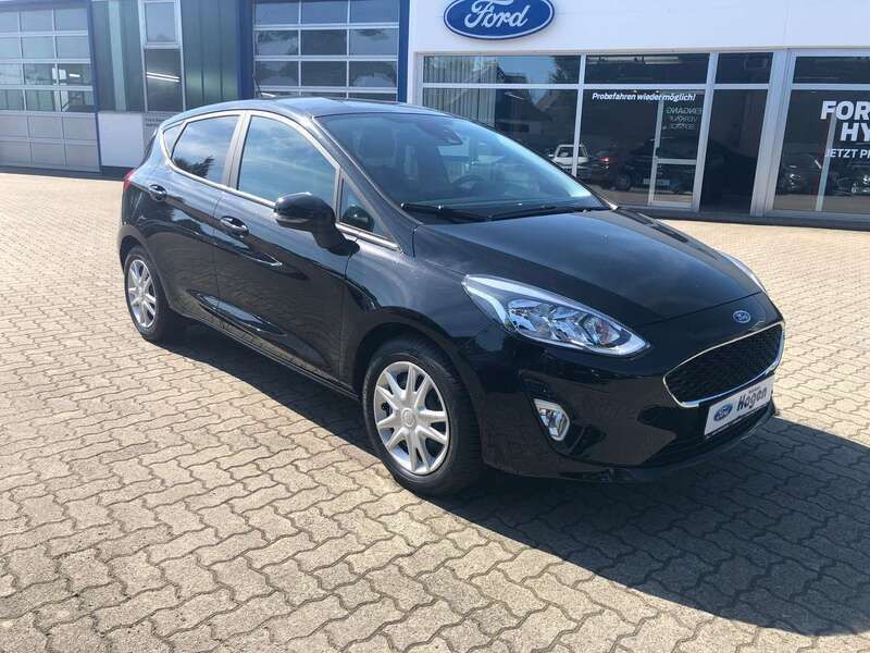 Iridiumschwarz metallic (metallic) Gebraucht 2019 Ford Fiesta Cool & Connect Kleinwagen | 13.900 € (Teuer) - Bild 1/4