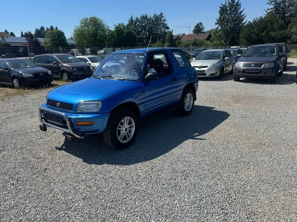 Gebraucht Toyota RAV4 128 PS (94 kW) 1997 Blau SUV