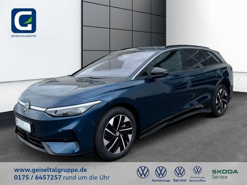 Blau Neu 2024 VW ID.7 Pro Limousine | 59.477 € (Superpreis) - Bild 1/4