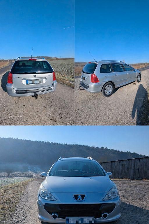 Gebraucht Peugeot 307 109 PS (80 kW) 2007 Silber Kombi