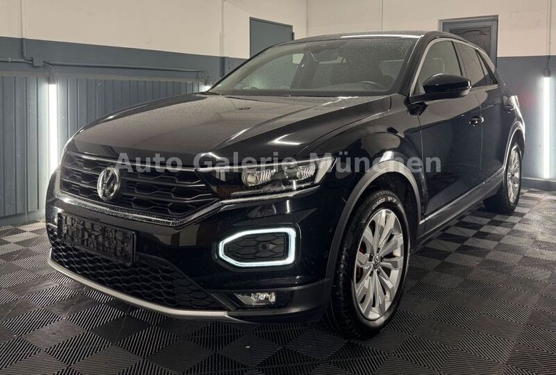 Schwarz Gebraucht 2019 VW T-Roc Sportline SUV | 14.490 € (Fairer Preis) - Bild 1/4