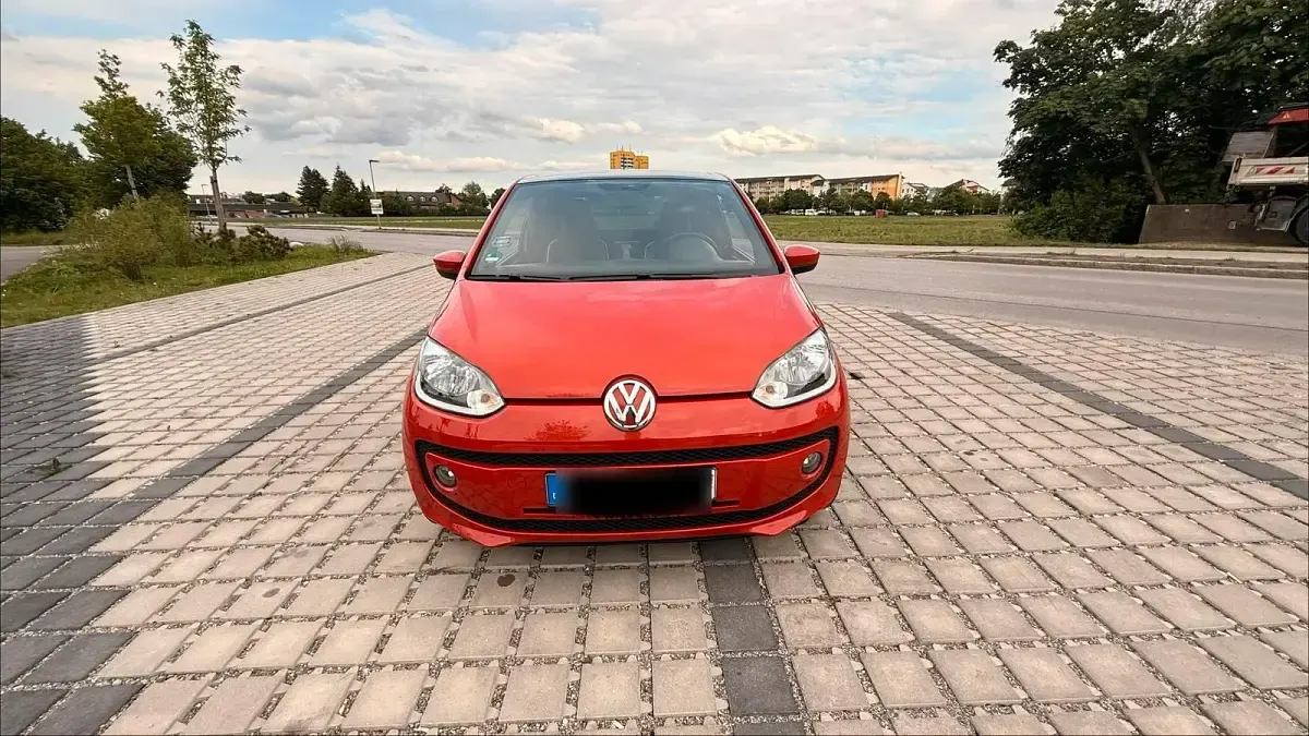 Gebraucht VW up! 75 PS (55 kW) 2016 Orange Kleinwagen