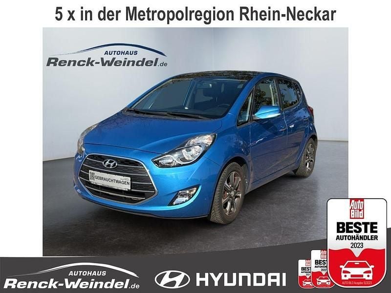 Blau Gebraucht 2016 Hyundai ix20 Passion Plus Kleinwagen | 14.989 € (Fairer Preis) - Bild 1/4