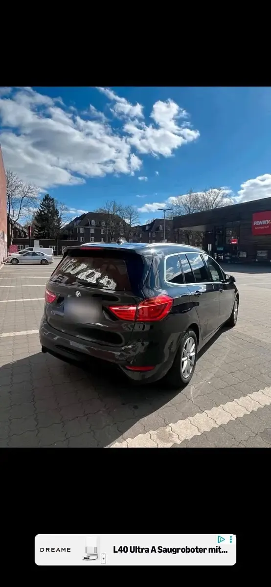 Gebraucht BMW 218 Gran Tourer 140 PS (102 kW) 2016 Schwarz Van / Kleinbus