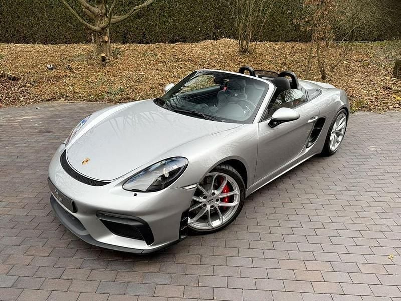 Gebraucht Porsche 718 Spyder 420 PS (308 kW) 2021 Silber Cabrio
