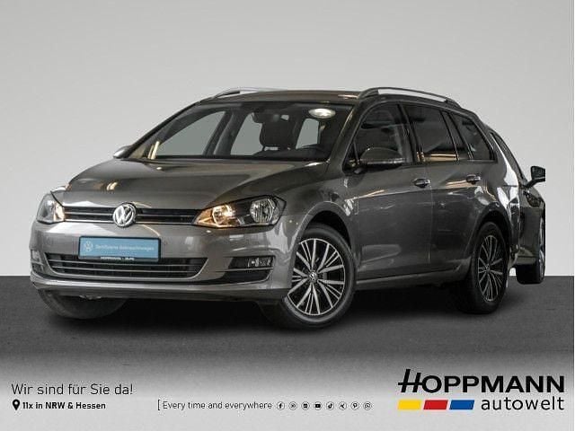 Silber Gebraucht 2016 VW Golf VII Allstar Kombi | 11.880 € - Bild 1/4