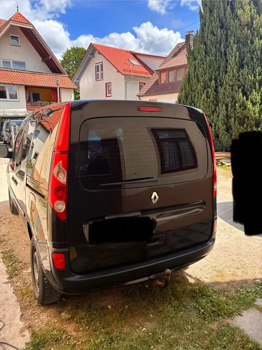 Gebraucht Renault Kangoo 106 PS (77 kW) 2008 Schwarz Van / Kleinbus