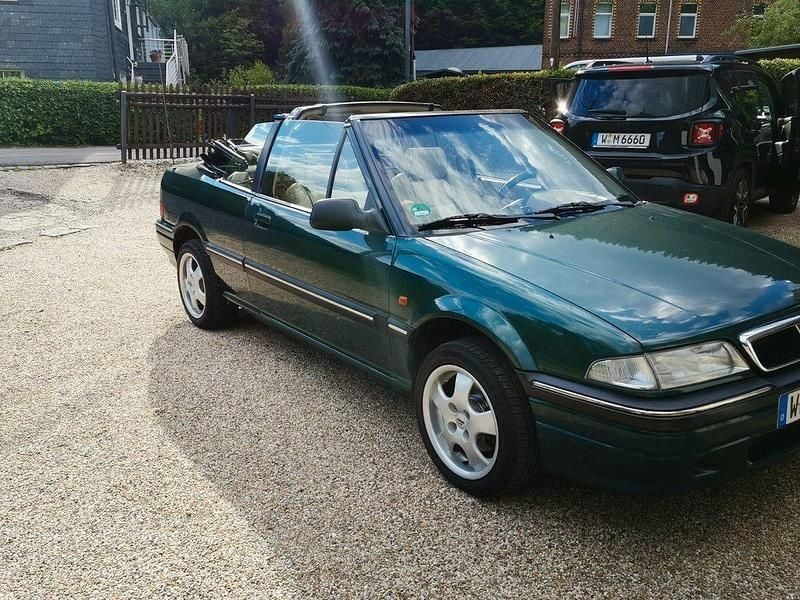 Gebraucht Rover 216 122 PS (89 kW) 1995 Grün Cabrio