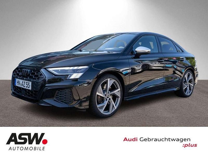 Mythosschwarz metallic Gebraucht 2024 Audi S3 Ambiente Limousine | 45.890 € (Fairer Preis) - Bild 1/4