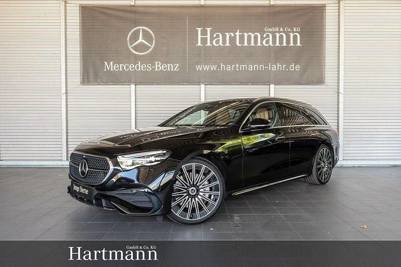Obsidianschwarz Gebraucht 2024 Mercedes E450 AMG Kombi | 75.750 € (Fairer Preis) - Bild 1/4