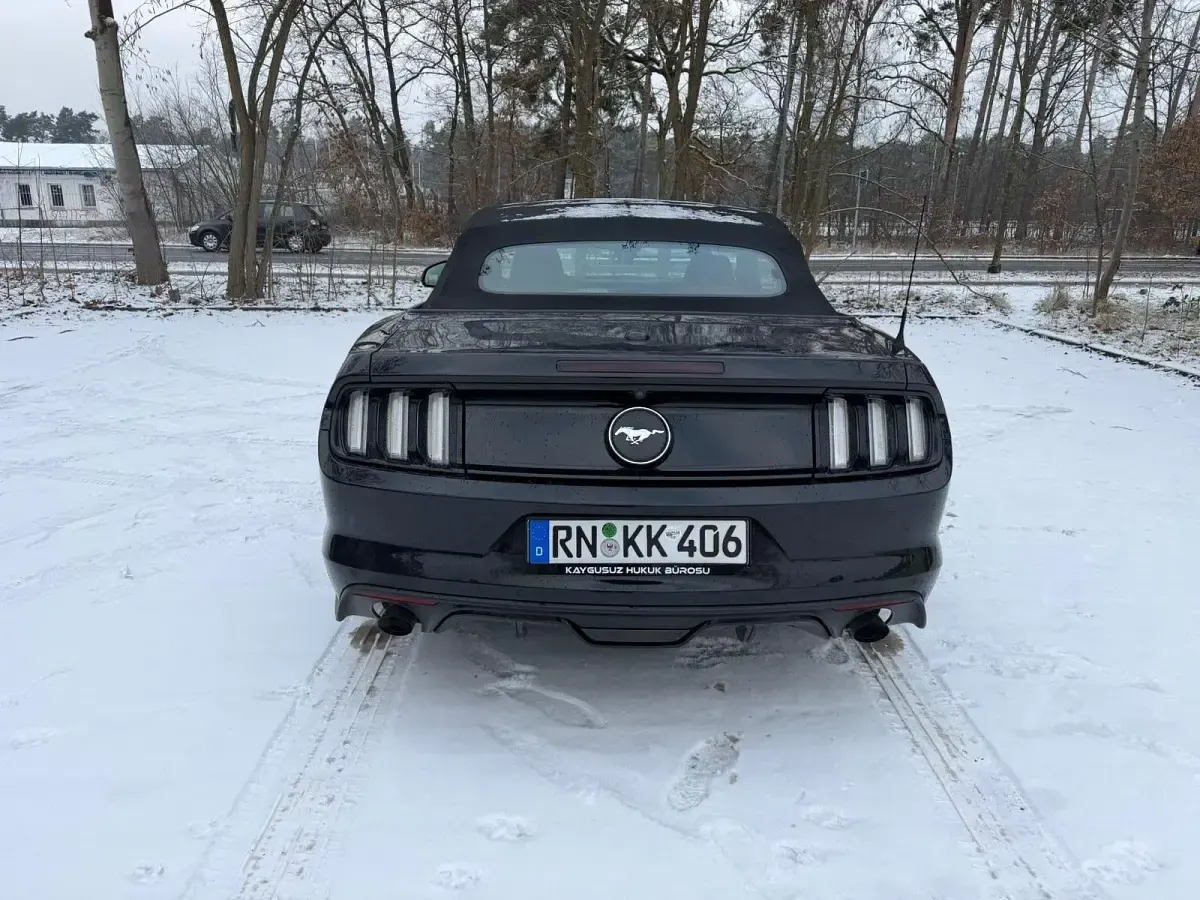 Occasion Ford Mustang Convertible 290 ch (213 kW) 2017 Noir Cabriolet