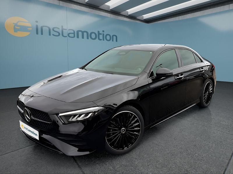 Schwarz Gebraucht 2024 Mercedes A200 Limousine | 35.499 € - Bild 1/4